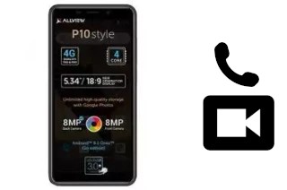 Passez des appels vidéo avec un Allview P10 Life