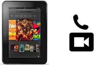 Passez des appels vidéo avec un Amazon Kindle Fire HD