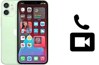 Passez des appels vidéo avec un Apple iPhone 12 mini