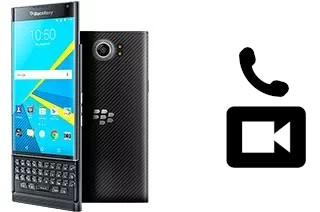 Passez des appels vidéo avec un BlackBerry Priv