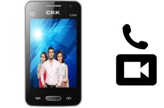 Passez des appels vidéo avec un CKK-mobile CKK mobile C707