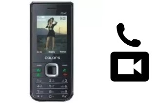 Passez des appels vidéo avec un Colors Mobile CG301