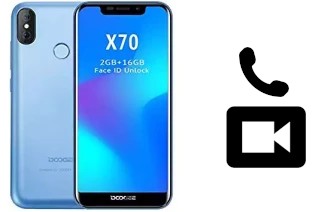 Passez des appels vidéo avec un Doogee X70