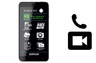 Passez des appels vidéo avec un Explay Diamond