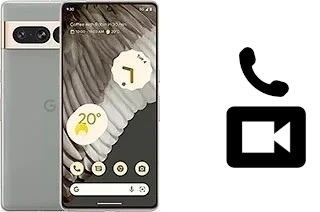 Passez des appels vidéo avec un Google Pixel 7 Pro