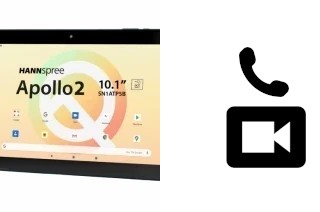 Passez des appels vidéo avec un HANNspree Pad 10.1 Apollo 2