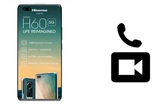 Passez des appels vidéo avec un HiSense H60 5G