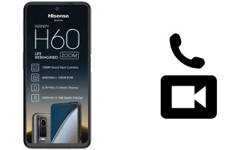 Passez des appels vidéo avec un HiSense H60 Zoom