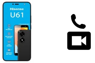 Passez des appels vidéo avec un HiSense U61