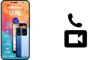 Passez des appels vidéo avec un HiSense U70