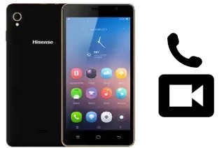 Passez des appels vidéo avec un HiSense U972