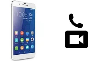 Passez des appels vidéo avec un Honor 6 Plus