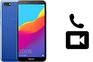 Passez des appels vidéo avec un Honor 7S