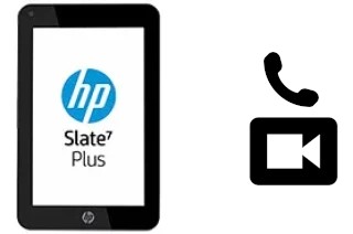 Passez des appels vidéo avec un HP Slate7 Plus