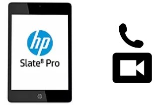 Passez des appels vidéo avec un HP Slate8 Pro