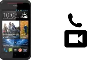 Passez des appels vidéo avec un HTC Desire 210