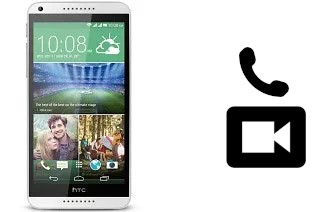 Passez des appels vidéo avec un HTC Desire 816G dual sim