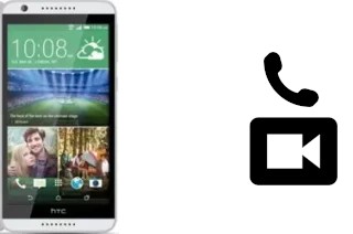 Passez des appels vidéo avec un HTC Desire 820s