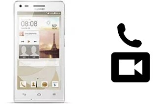 Passez des appels vidéo avec un Huawei Ascend G6 4G