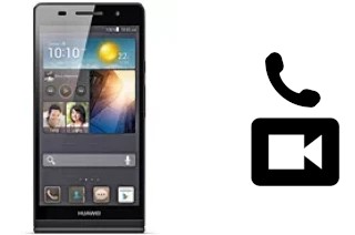 Passez des appels vidéo avec un Huawei Ascend P6