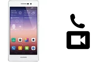 Passez des appels vidéo avec un Huawei Ascend P7