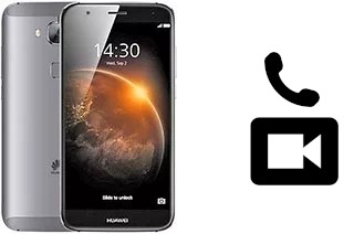 Passez des appels vidéo avec un Huawei G7 Plus