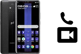 Passez des appels vidéo avec un Huawei Mate 20 RS Porsche Design