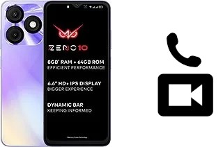 Passez des appels vidéo avec un itel Zeno 10