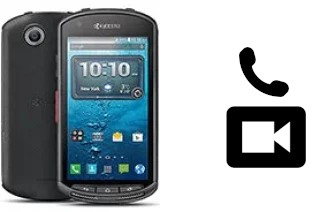 Passez des appels vidéo avec un Kyocera DuraForce