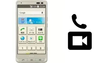 Passez des appels vidéo avec un Kyocera Basio 3