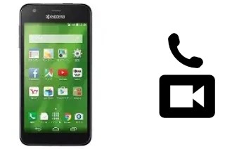 Passez des appels vidéo avec un Kyocera Digno U