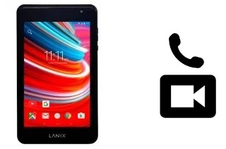 Passez des appels vidéo avec un Lanix Ilium PAD RX7