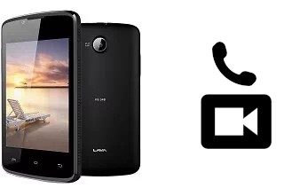 Passez des appels vidéo avec un Lava Iris 348