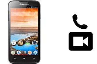 Passez des appels vidéo avec un Lenovo A680