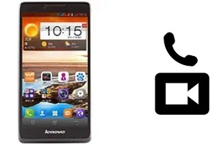 Passez des appels vidéo avec un Lenovo A880