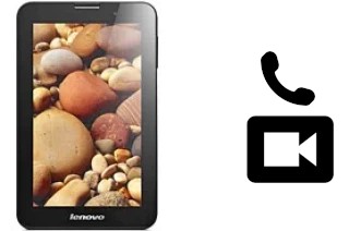 Passez des appels vidéo avec un Lenovo IdeaTab A3000