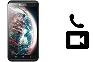 Passez des appels vidéo avec un Lenovo S930