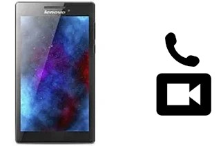 Passez des appels vidéo avec un Lenovo Tab 2 A7-30