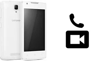 Passez des appels vidéo avec un Lenovo Vibe A