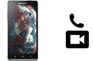 Passez des appels vidéo avec un Lenovo Vibe Z K910