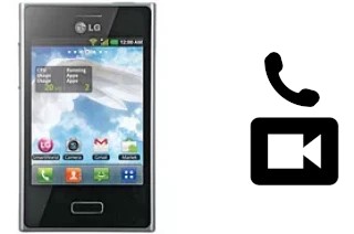 Passez des appels vidéo avec un LG Optimus L3 E400