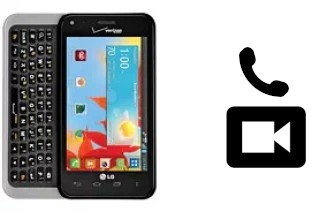 Passez des appels vidéo avec un LG Enact VS890