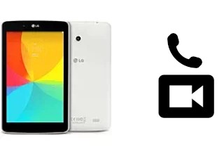 Passez des appels vidéo avec un LG G Pad 8.0 LTE