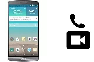 Passez des appels vidéo avec un LG G3 A