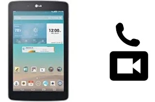 Passez des appels vidéo avec un LG G Pad 7.0 LTE