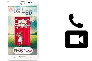 Passez des appels vidéo avec un LG L80