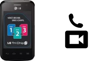 Passez des appels vidéo avec un LG Optimus L1 II Tri