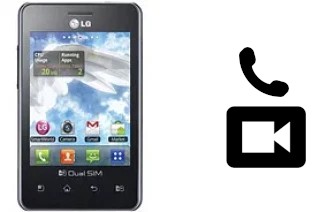 Passez des appels vidéo avec un LG Optimus L3 E405