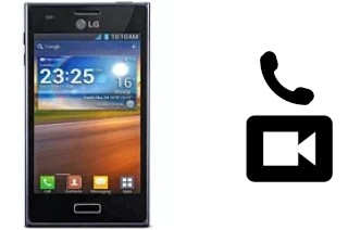 Passez des appels vidéo avec un LG Optimus L5 E610