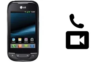 Passez des appels vidéo avec un LG Optimus Net